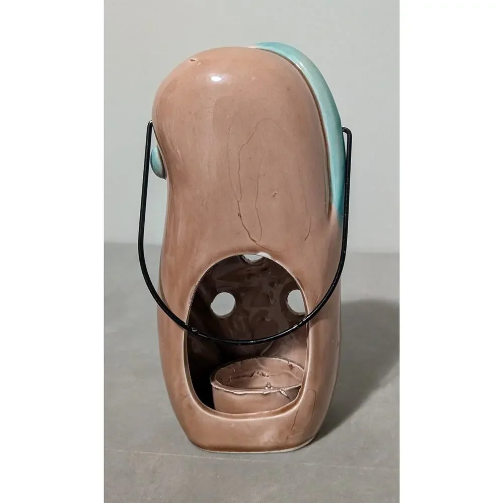 Vintage Criterion Products Japanese Ceramic Monkey Tea Light Candle Holder